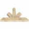 Ekena Millwork Richland Rough Sawn Timber Gable Bracket, Douglas Fir, 48"W x 32"H x 4"D x 6"F, 16/12 Pitch GBW048X32X0406RIC00RDF - alternate 2